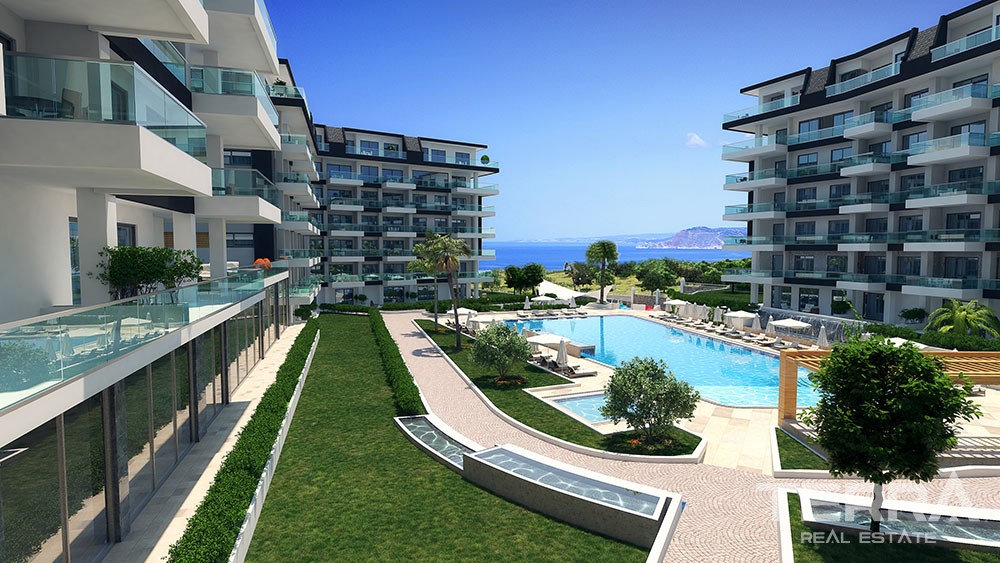 Luxury sea view apartments in Alanya, Kargicak - 6205