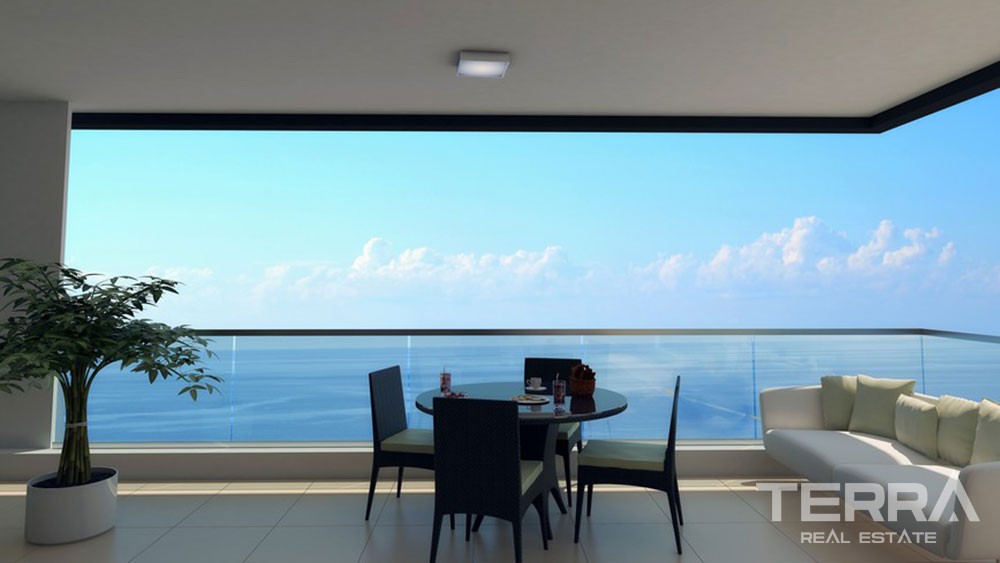 Luxury sea view apartments in Alanya, Kargicak - 6210