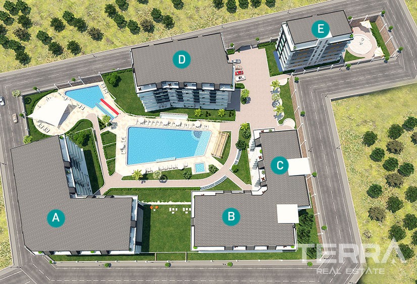 Luxury sea view apartments in Alanya, Kargicak - 6211