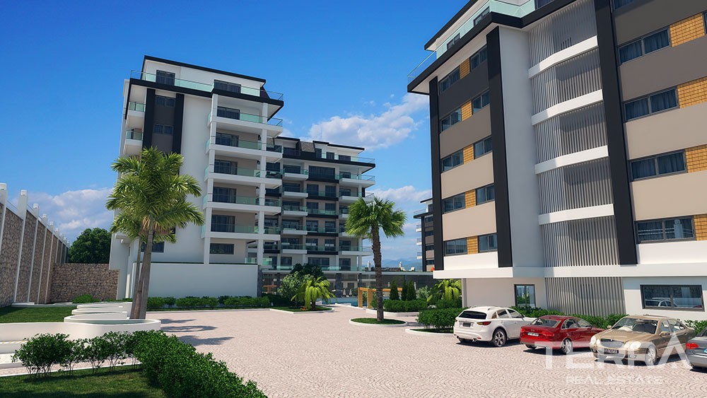 Luxury sea view apartments in Alanya, Kargicak - 6222