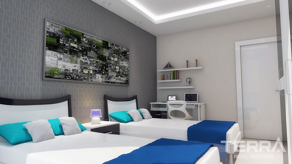 Luxury sea view apartments in Alanya, Kargicak - 6233