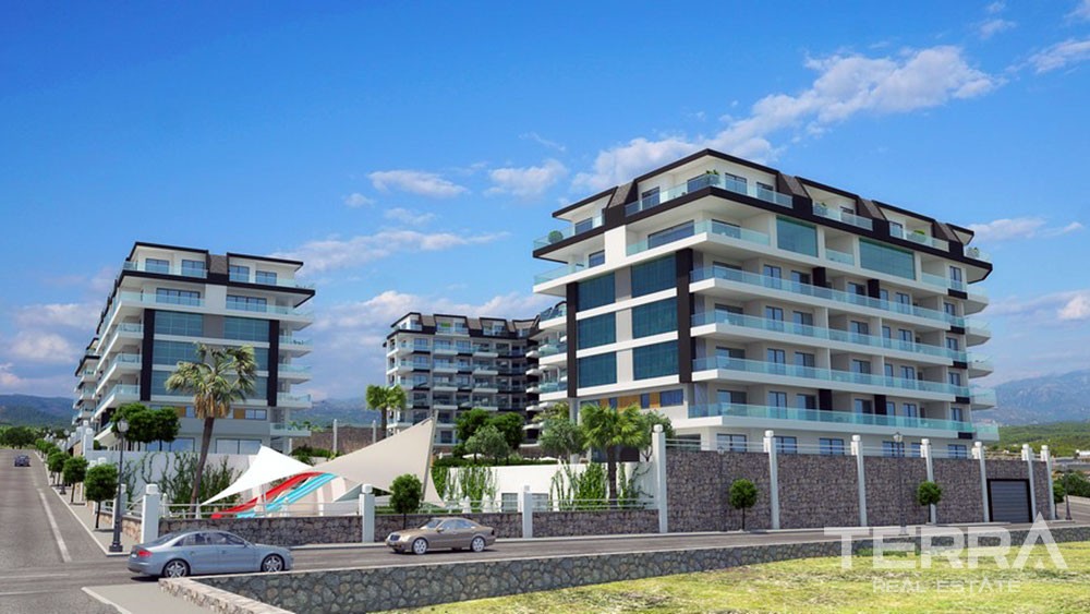 Luxury sea view apartments in Alanya, Kargicak - 6237