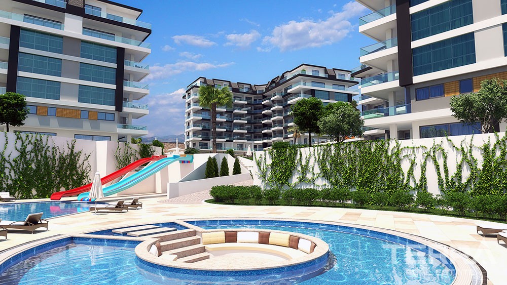 Luxury sea view apartments in Alanya, Kargicak - 6238