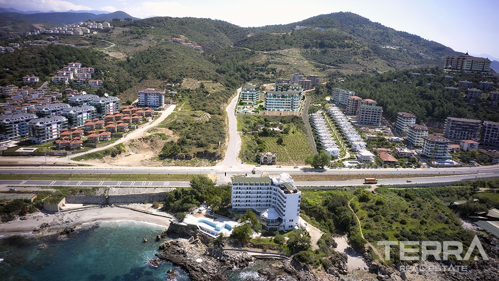 Luxury sea view apartments in Alanya, Kargicak - 6243