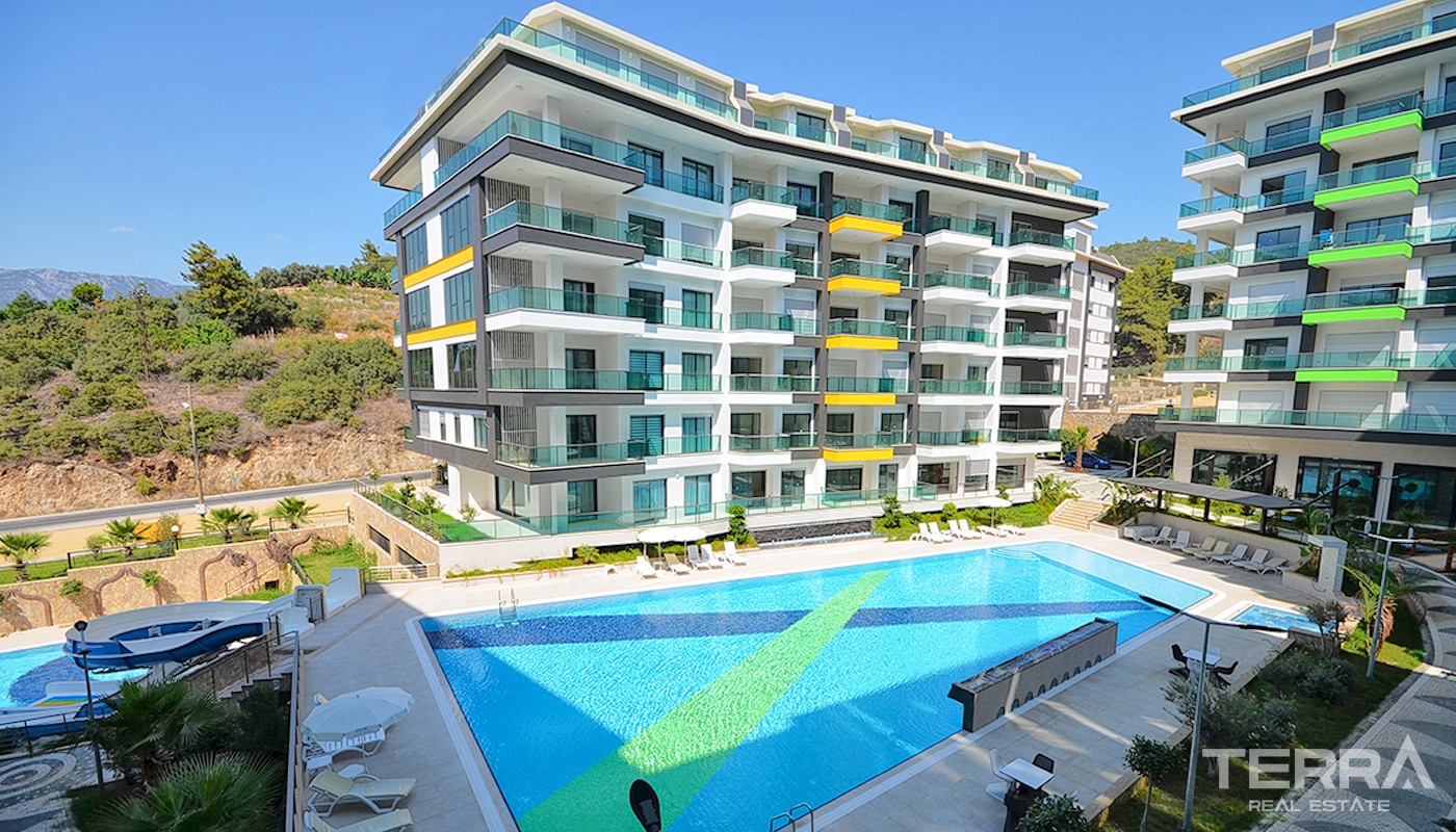 Luxury sea view apartments in Alanya, Kargicak - 15175