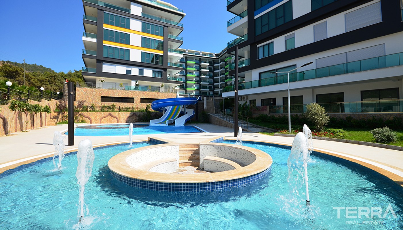 Luxury sea view apartments in Alanya, Kargicak - 15178