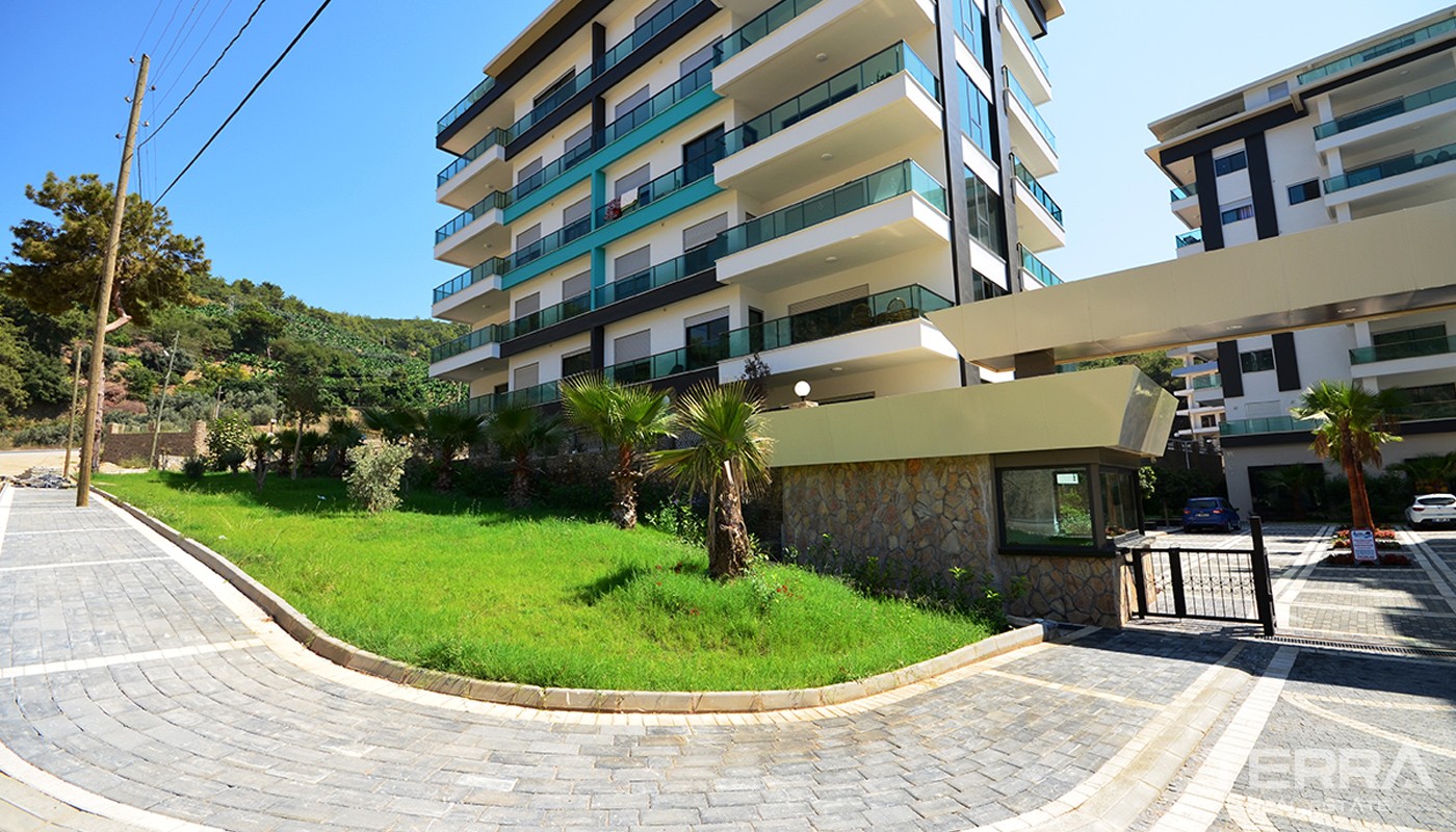 Luxury sea view apartments in Alanya, Kargicak - 15186