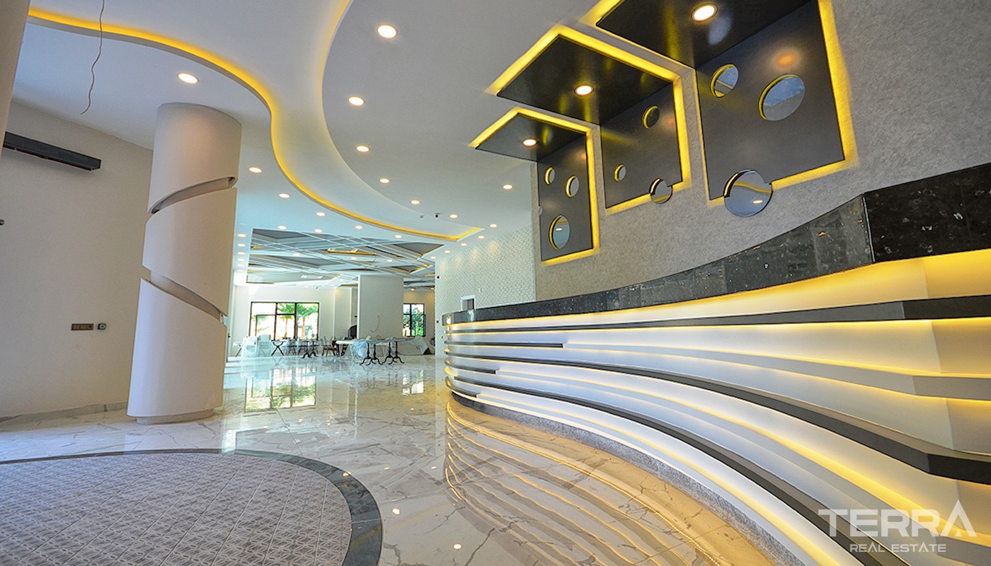 Luxury sea view apartments in Alanya, Kargicak - 15187
