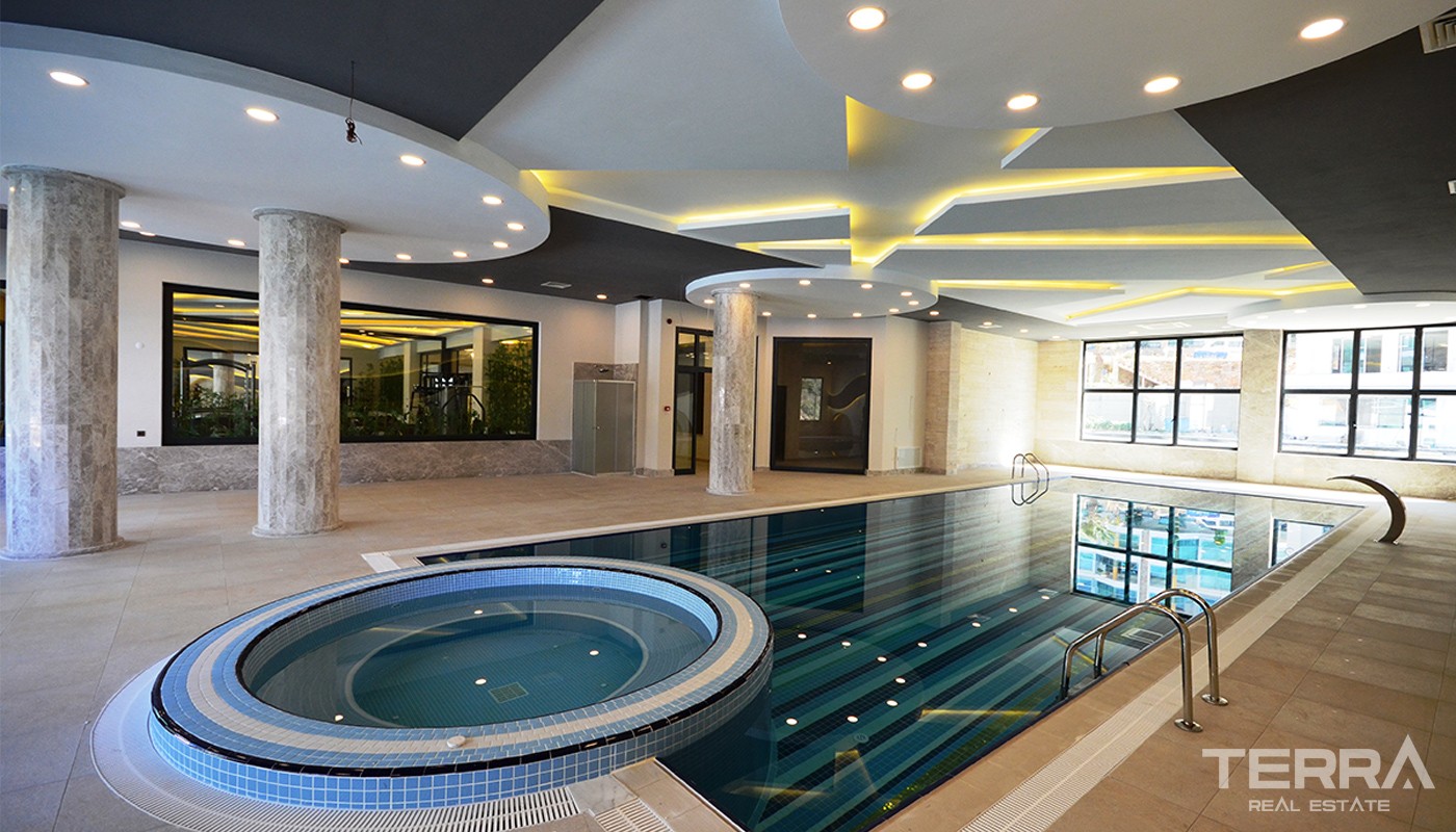 Luxury sea view apartments in Alanya, Kargicak - 15189
