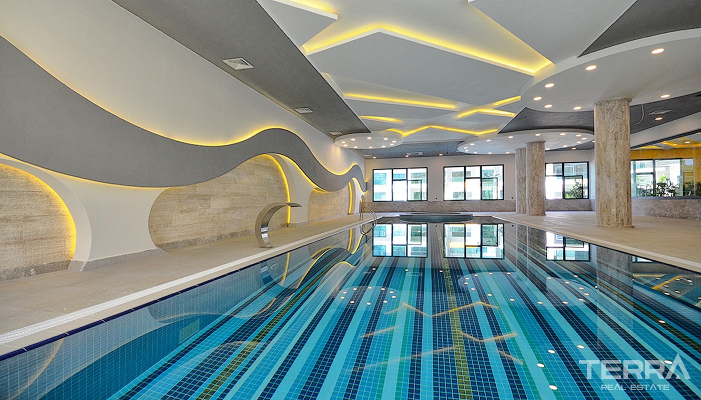 Luxury sea view apartments in Alanya, Kargicak - 15190