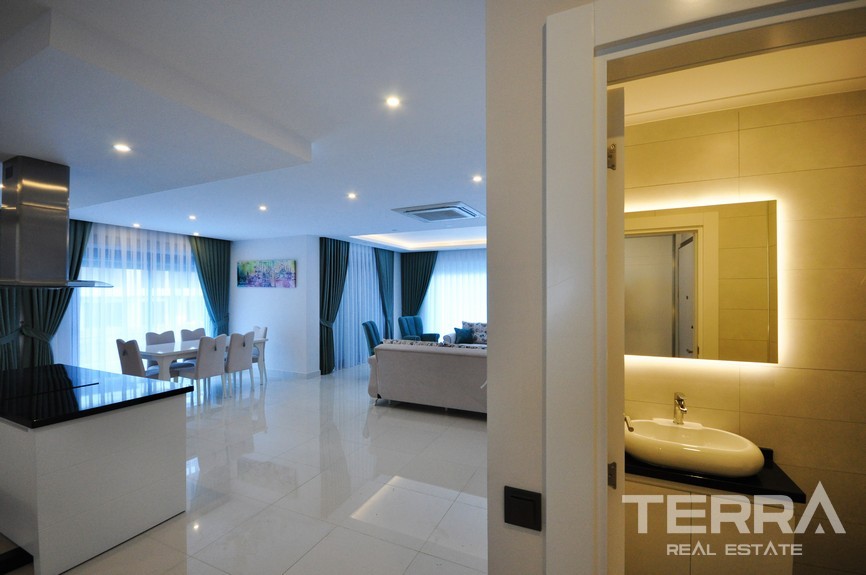 Luxury sea view apartments in Alanya, Kargicak - 15196