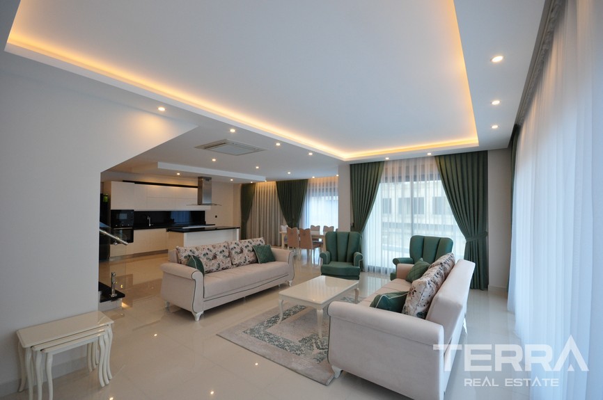 Luxury sea view apartments in Alanya, Kargicak - 15201