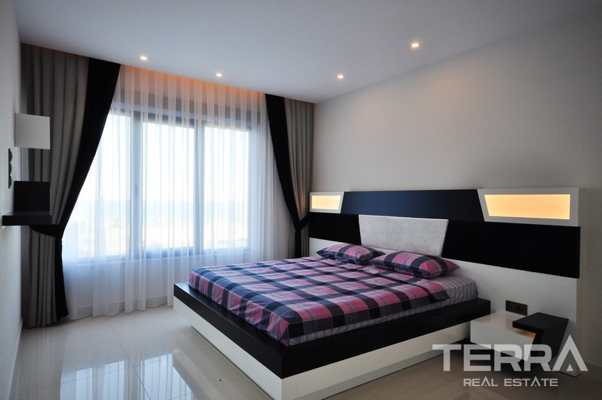 Luxury sea view apartments in Alanya, Kargicak - 15203