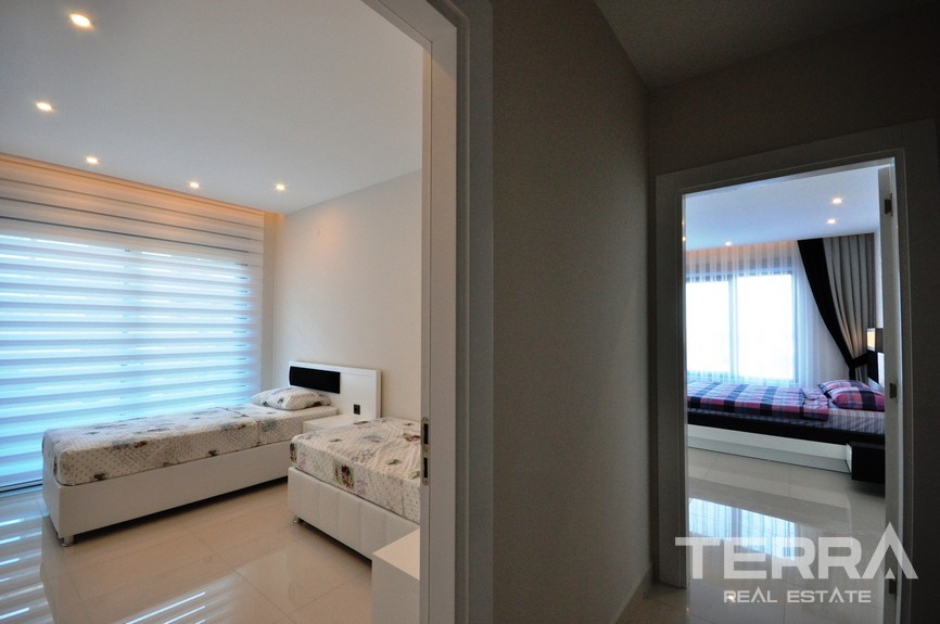 Luxury sea view apartments in Alanya, Kargicak - 15215