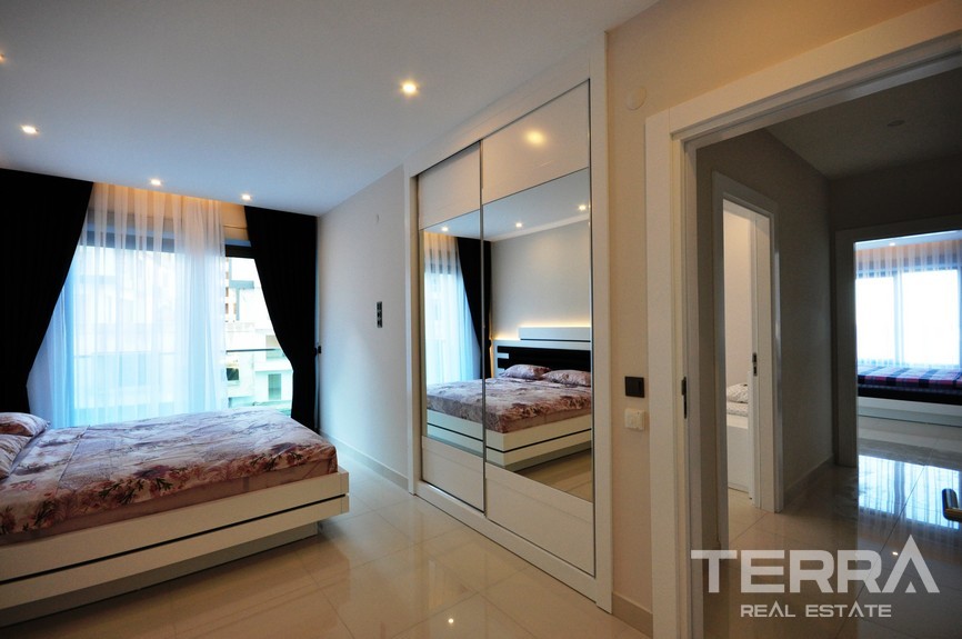 Luxury sea view apartments in Alanya, Kargicak - 15217