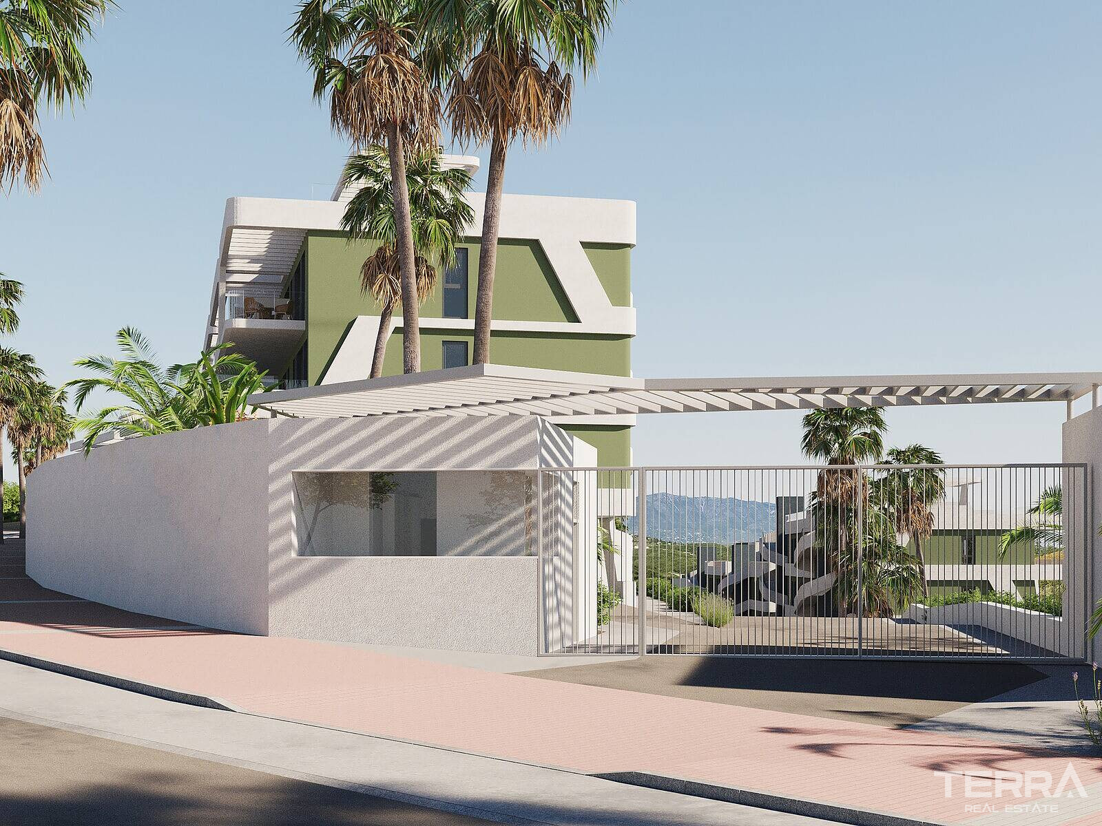 Leiligheter med havutsikt til salgs i Mijas på Costa del Sol, Spania - 113850