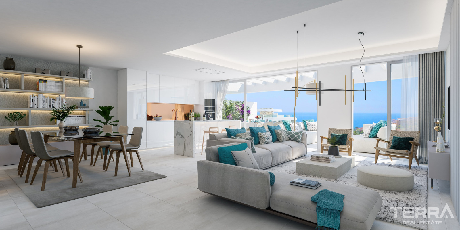 Apartments with Sea View for Sale in Málaga, La Cala de Mijas, Spain - 113941