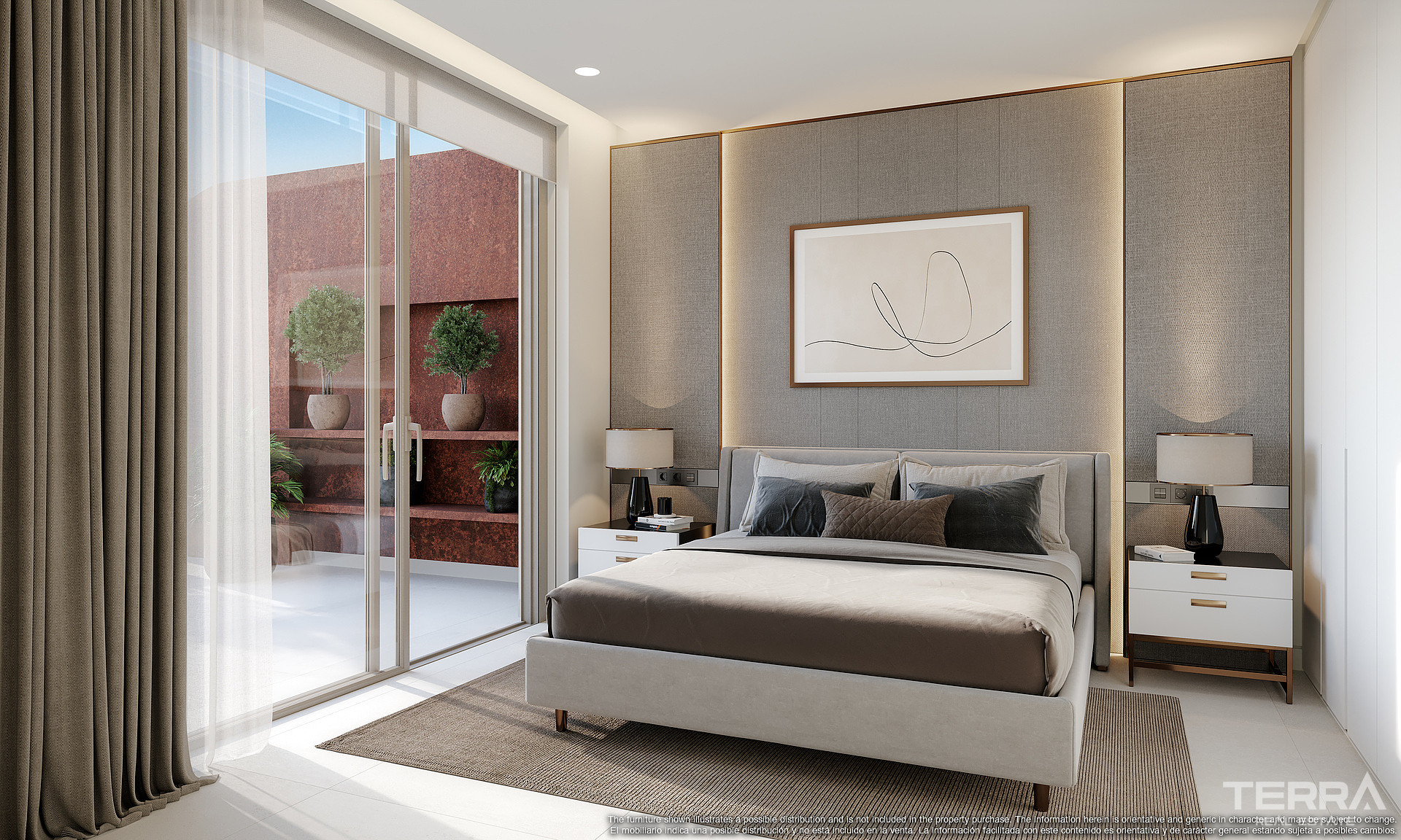 Málaga, Benahavis, Country Club'ta Satılık Göl Manzaralı Daireler - 113961
