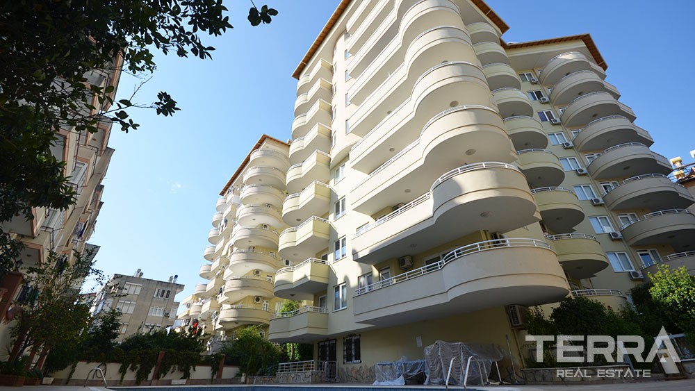 Large penthouse apartments in Alanya City with castle and sea view - 6262