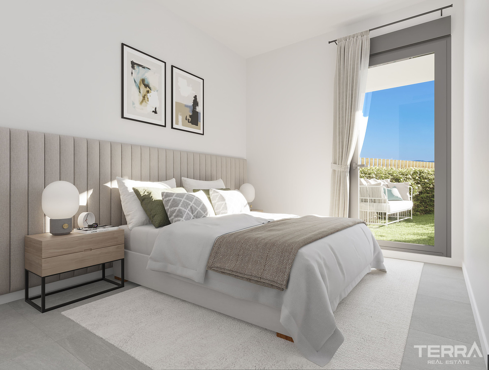 Rekkehus med havutsikt til salgs i Manilva, Costa del Sol, Spania - 114185