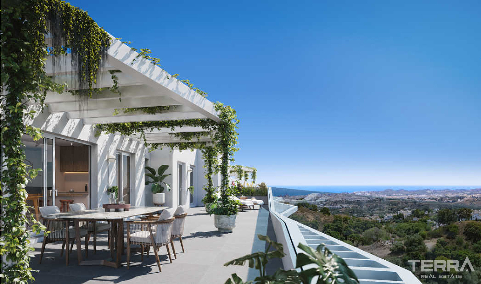 Sea View Apartments for Sale in Mijas, Costa del Sol, Spain - 114191