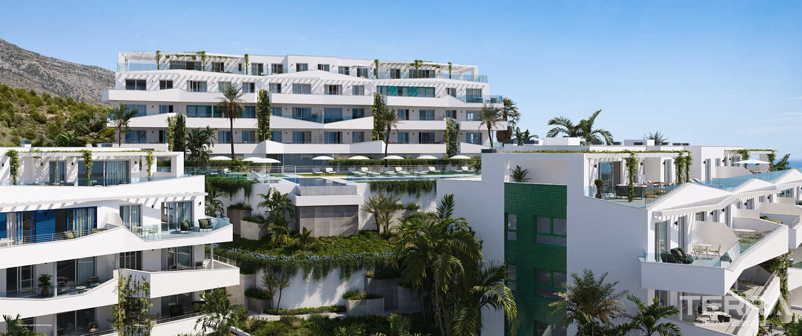 Sea View Apartments for Sale in Mijas, Costa del Sol, Spain - 114194