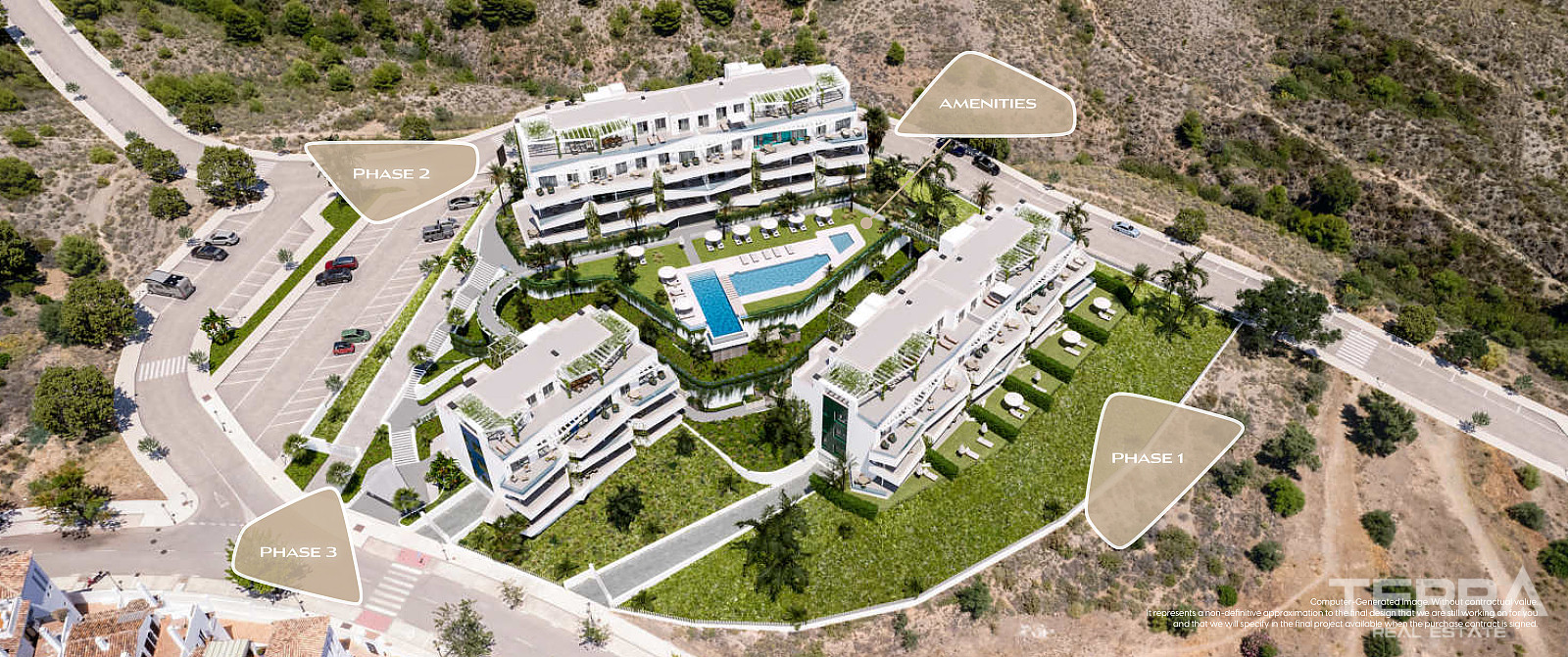 Sea View Apartments for Sale in Mijas, Costa del Sol, Spain - 114197