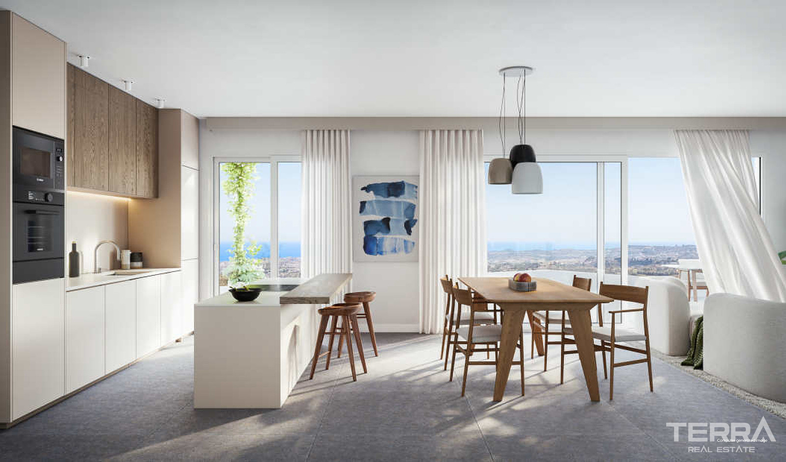 Sea View Apartments for Sale in Mijas, Costa del Sol, Spain - 114201