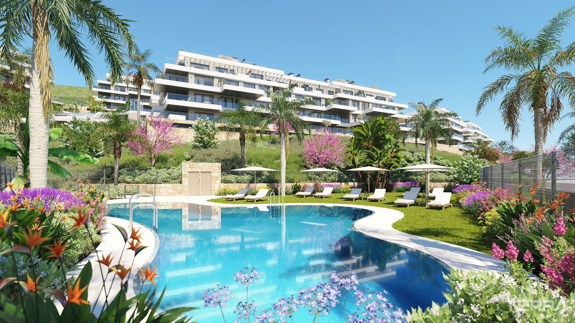 Golf-näköala-asunnot myynnissä La Cala de Mijasissa, Espanjassa - 114250
