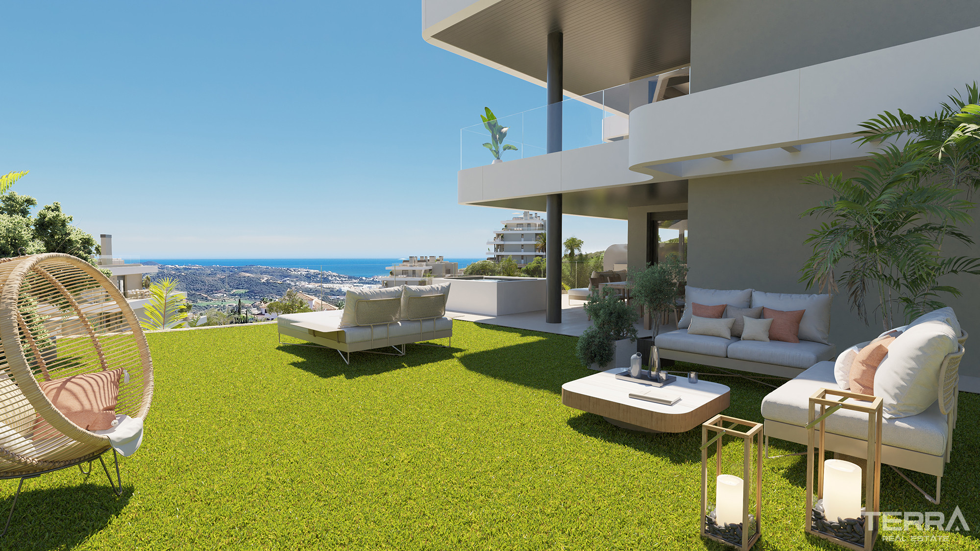 Golf-näköala-asunnot myynnissä La Cala de Mijasissa, Espanjassa - 114257