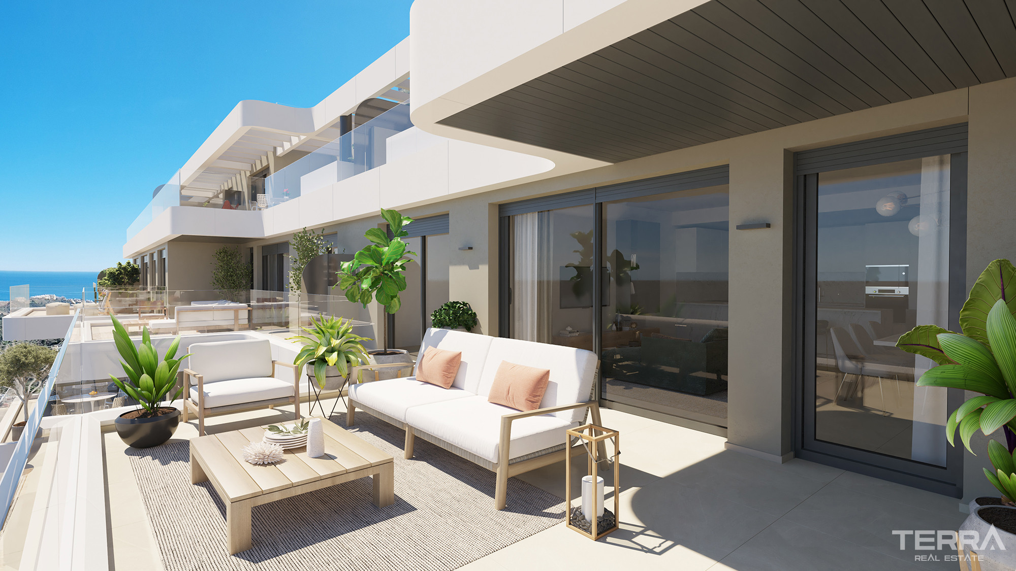 Golf-näköala-asunnot myynnissä La Cala de Mijasissa, Espanjassa - 114259