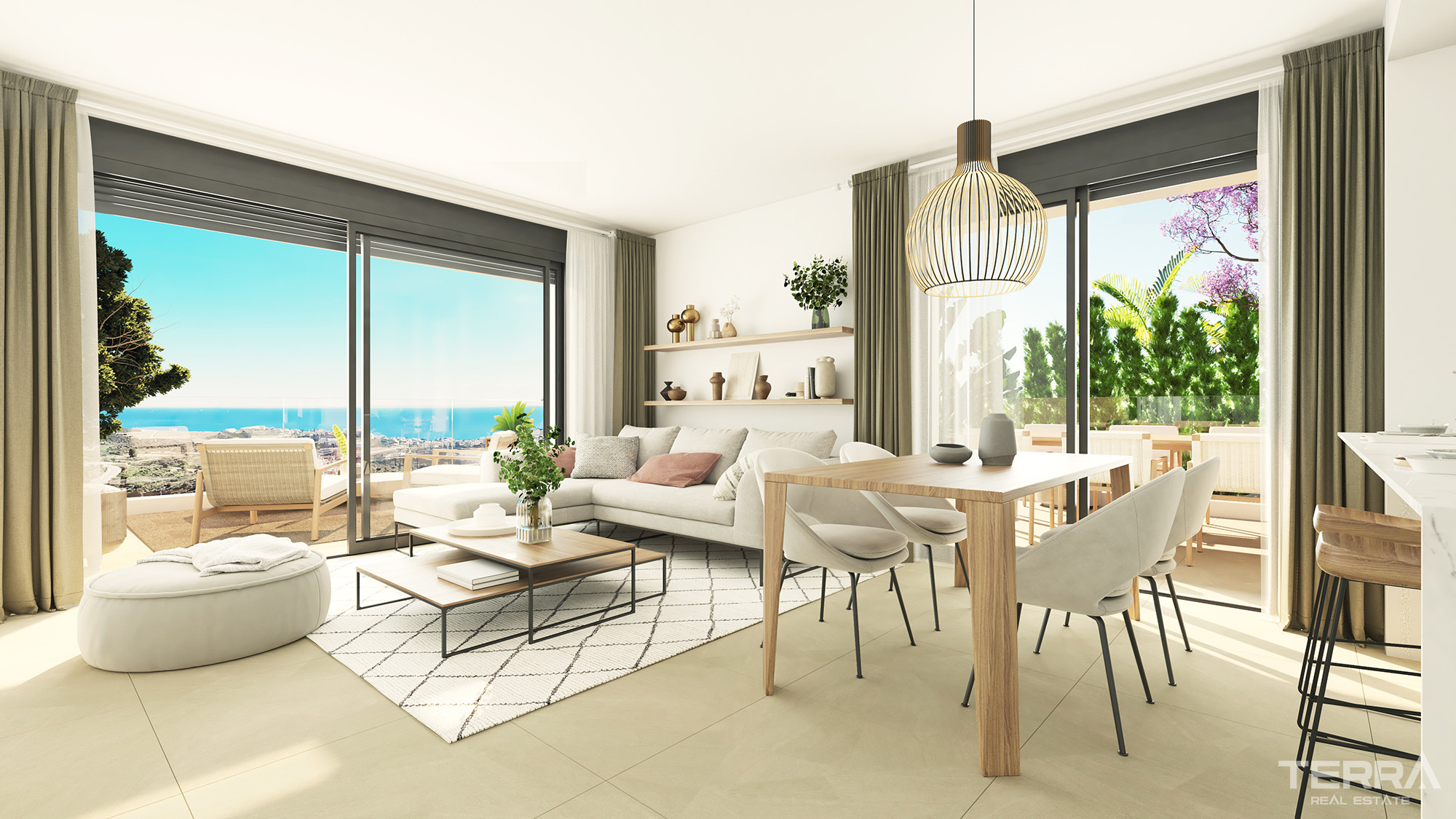 Golf-näköala-asunnot myynnissä La Cala de Mijasissa, Espanjassa - 114272