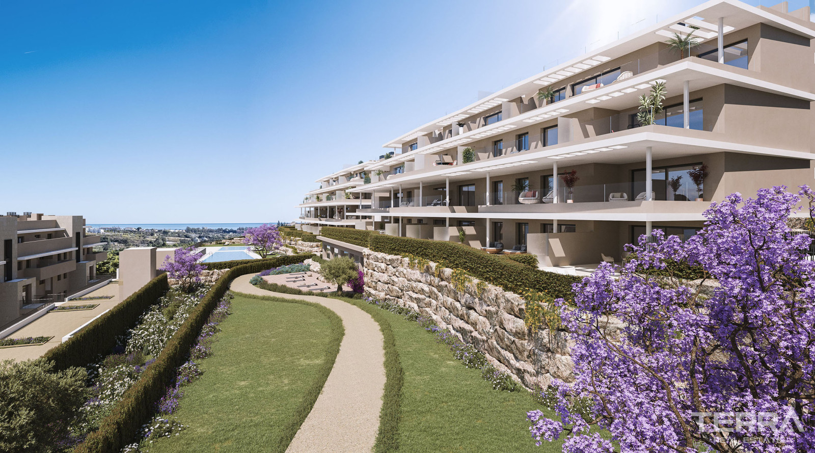 Apartments for Sale Near Golf Courses in Málaga, Estepona, La Resina - 114309