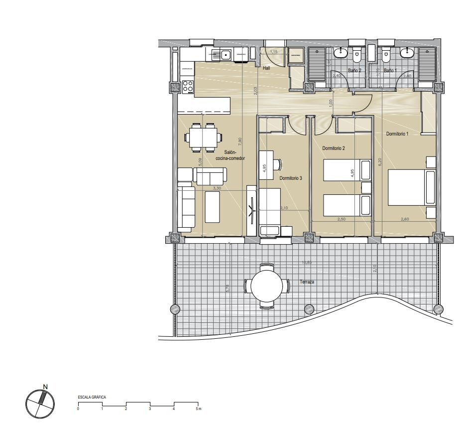 Apartments with Sea View for Sale in Benalmádena, Spain - 114415