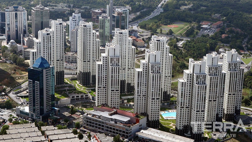 Istanbul Apartments for sale in Maslak - 6344