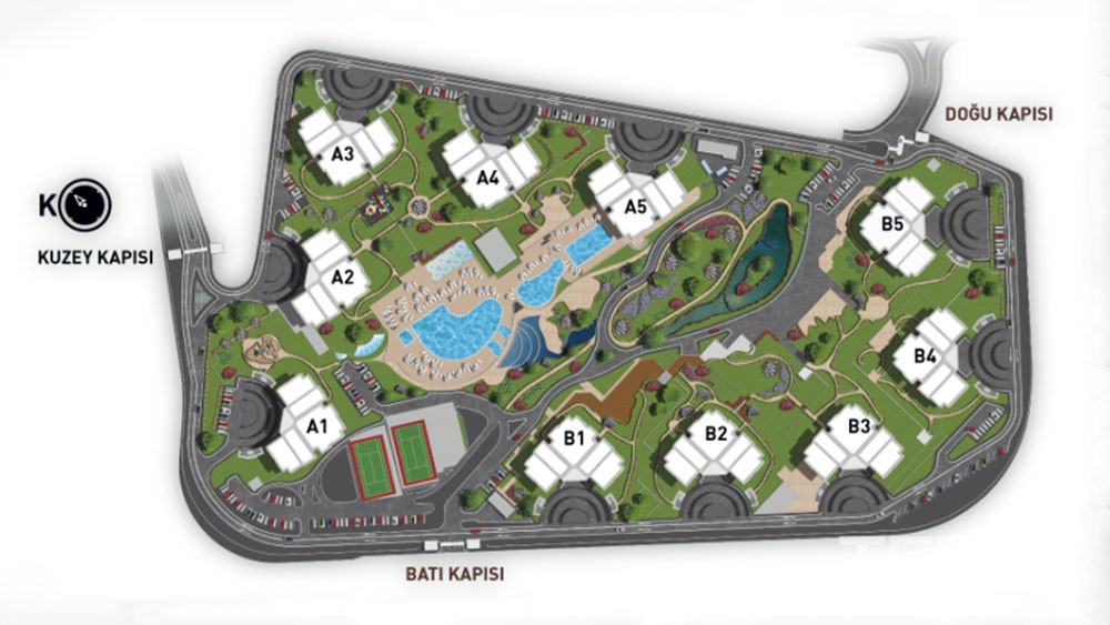 Istanbul Apartments for sale in Maslak - 6353