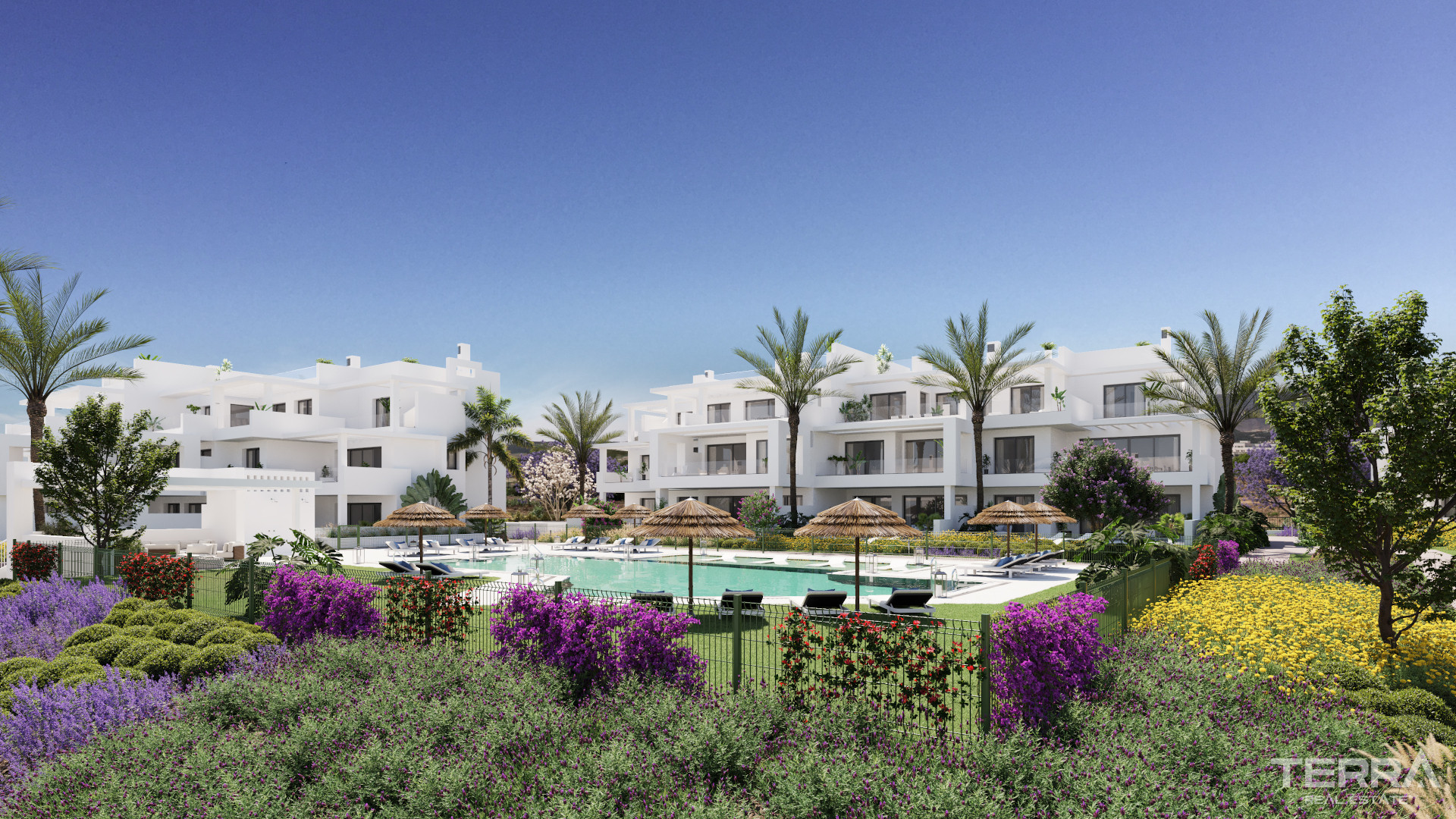 Sea View Apartments for Sale in La Gaspara, Estepona, Málaga, Spain