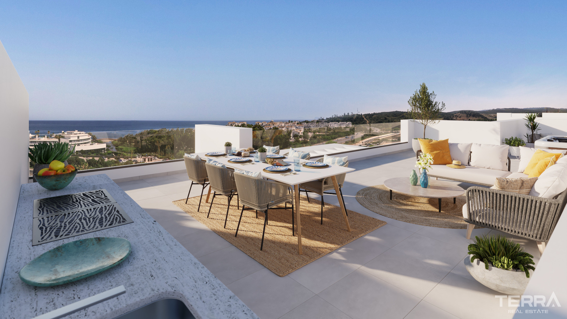 Sea View Apartments for Sale in La Gaspara, Estepona, Málaga, Spain - 114480
