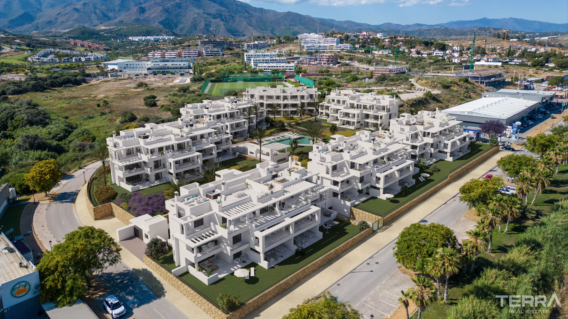 Sea View Apartments for Sale in La Gaspara, Estepona, Málaga, Spain - 114481
