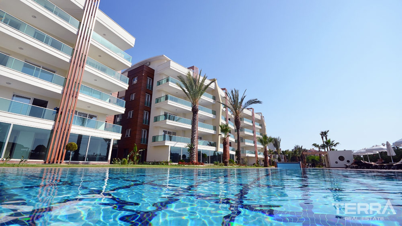 Møbleret lejlighed til salg i Flower Garden 3, Oba, Alanya, Tyrkiet - 114501