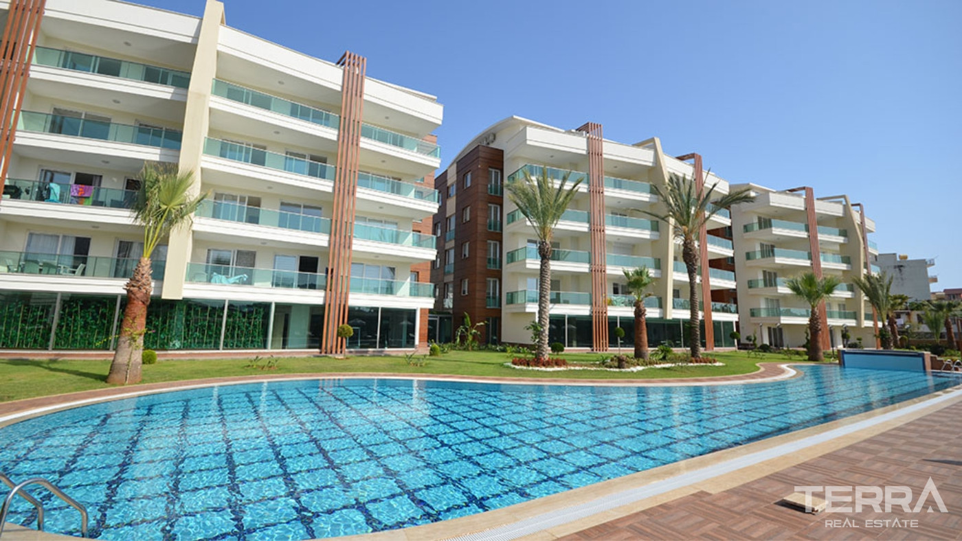 Møbleret lejlighed til salg i Flower Garden 3, Oba, Alanya, Tyrkiet - 114503