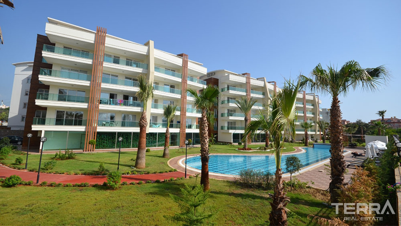 Møbleret lejlighed til salg i Flower Garden 3, Oba, Alanya, Tyrkiet - 114504