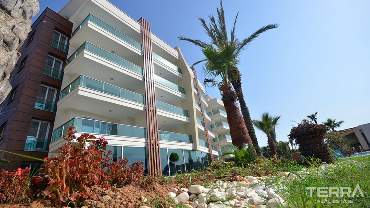 Møbleret lejlighed til salg i Flower Garden 3, Oba, Alanya, Tyrkiet - 114508