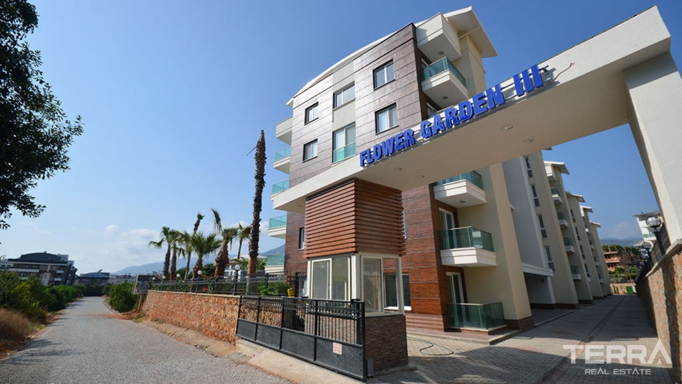 Møbleret lejlighed til salg i Flower Garden 3, Oba, Alanya, Tyrkiet - 114516