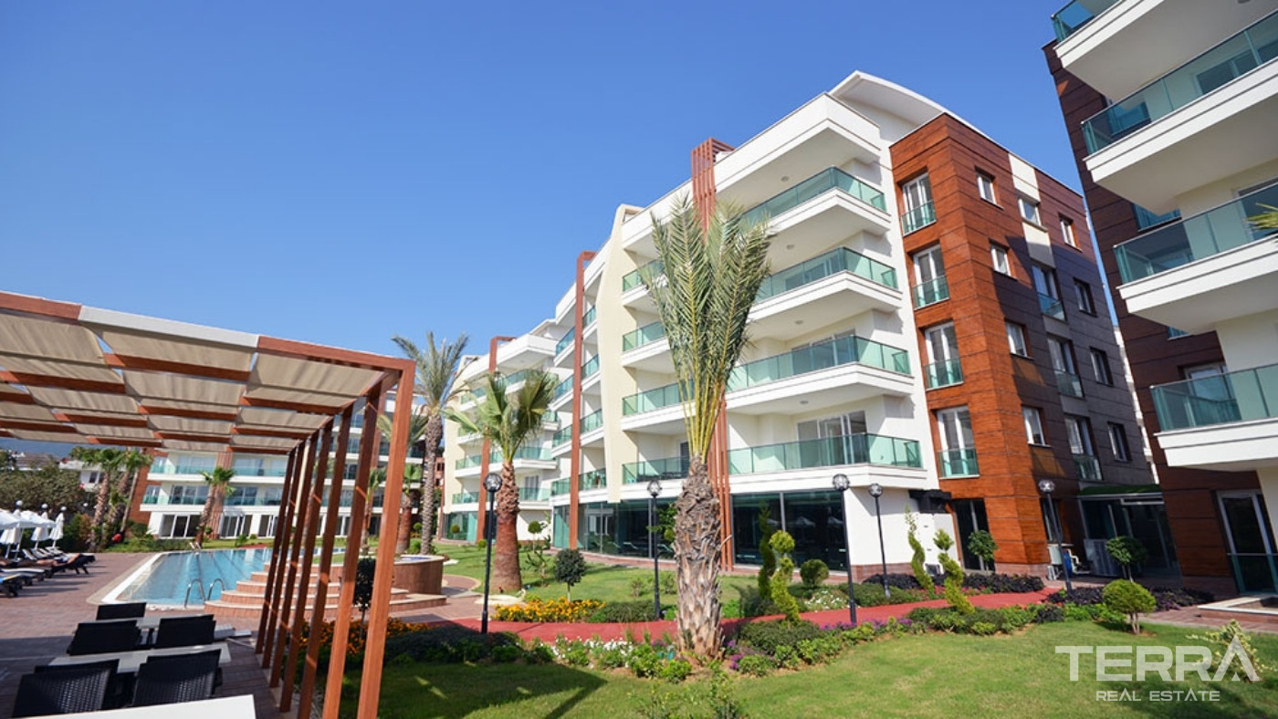 Møbleret lejlighed til salg i Flower Garden 3, Oba, Alanya, Tyrkiet - 114518