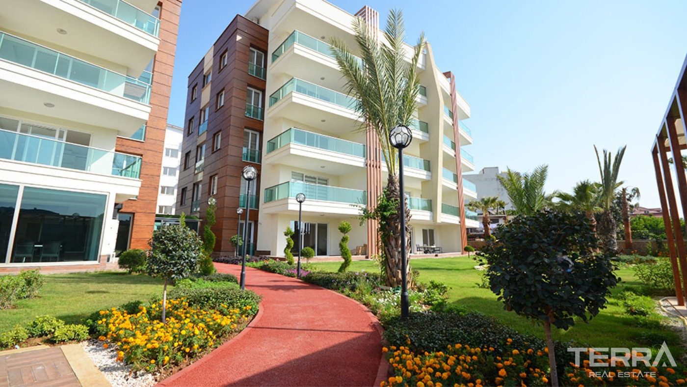 Møbleret lejlighed til salg i Flower Garden 3, Oba, Alanya, Tyrkiet - 114522