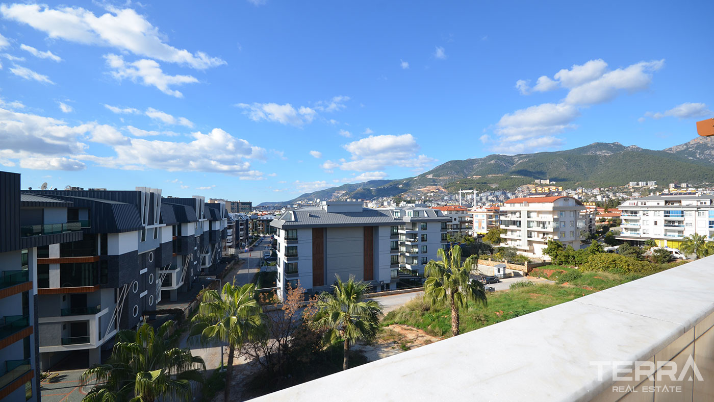 Møbleret lejlighed til salg i Flower Garden 3, Oba, Alanya, Tyrkiet - 114558