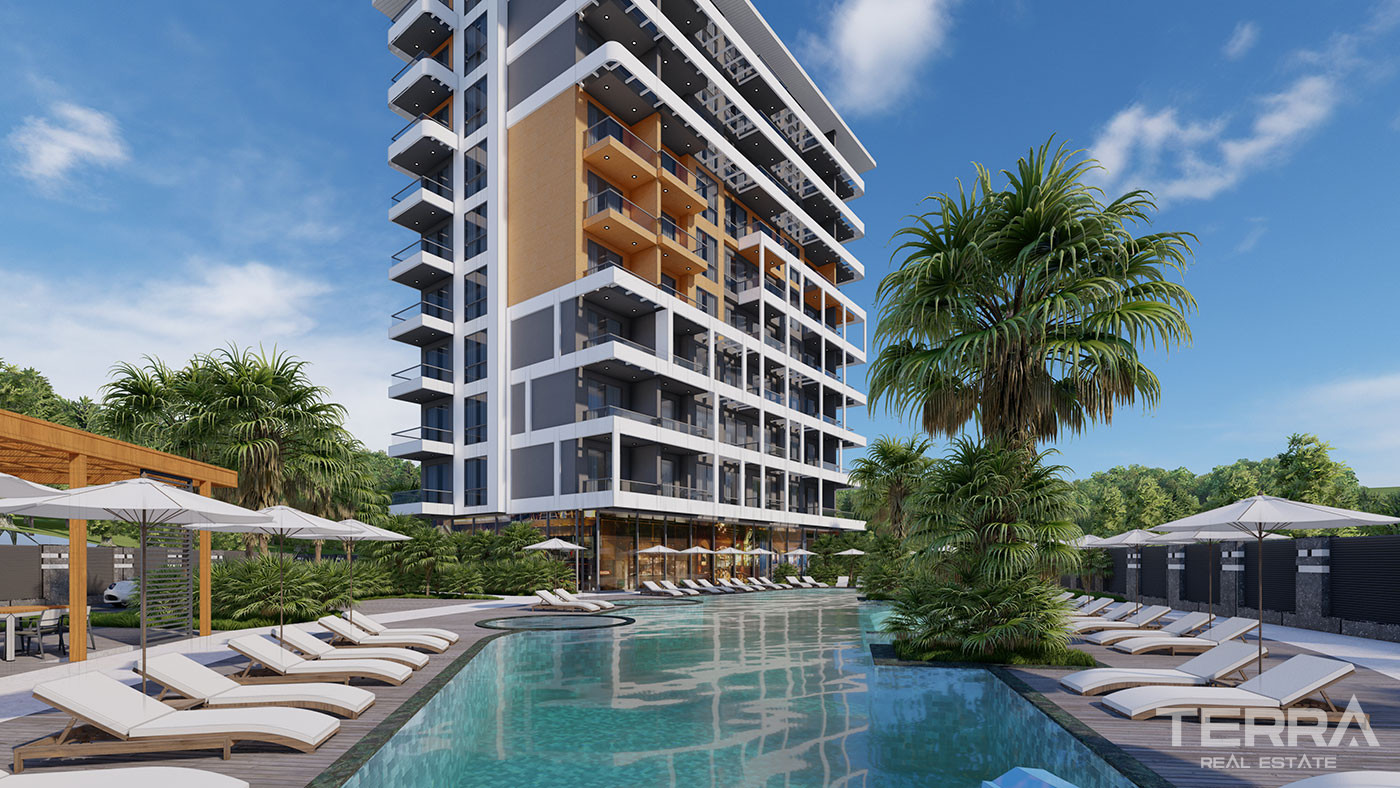 Appartements prêts à emménager à vendre à Tosmur, Alanya, Turquie - 114567