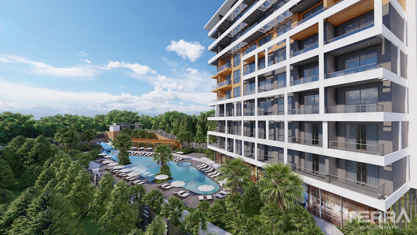 Appartements prêts à emménager à vendre à Tosmur, Alanya, Turquie - 114569