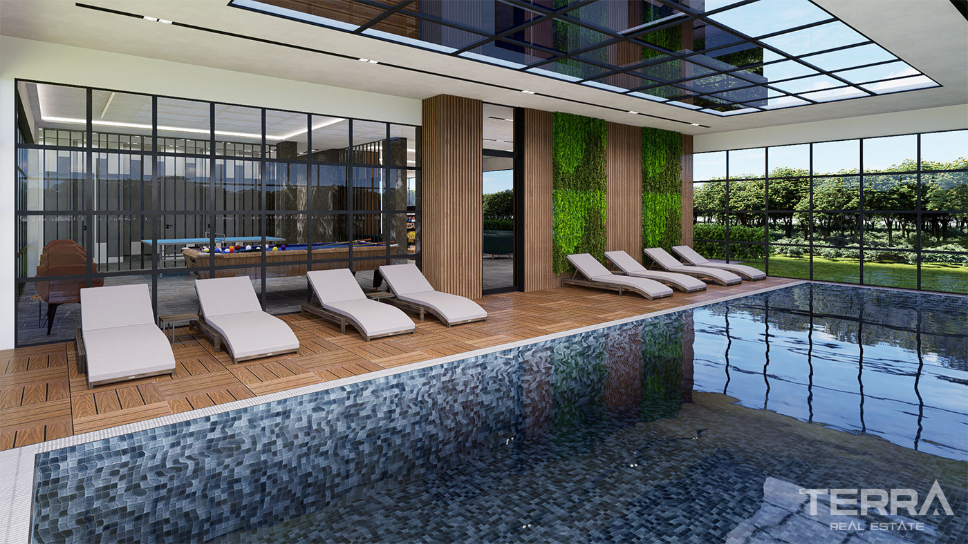 Appartements prêts à emménager à vendre à Tosmur, Alanya, Turquie - 114574